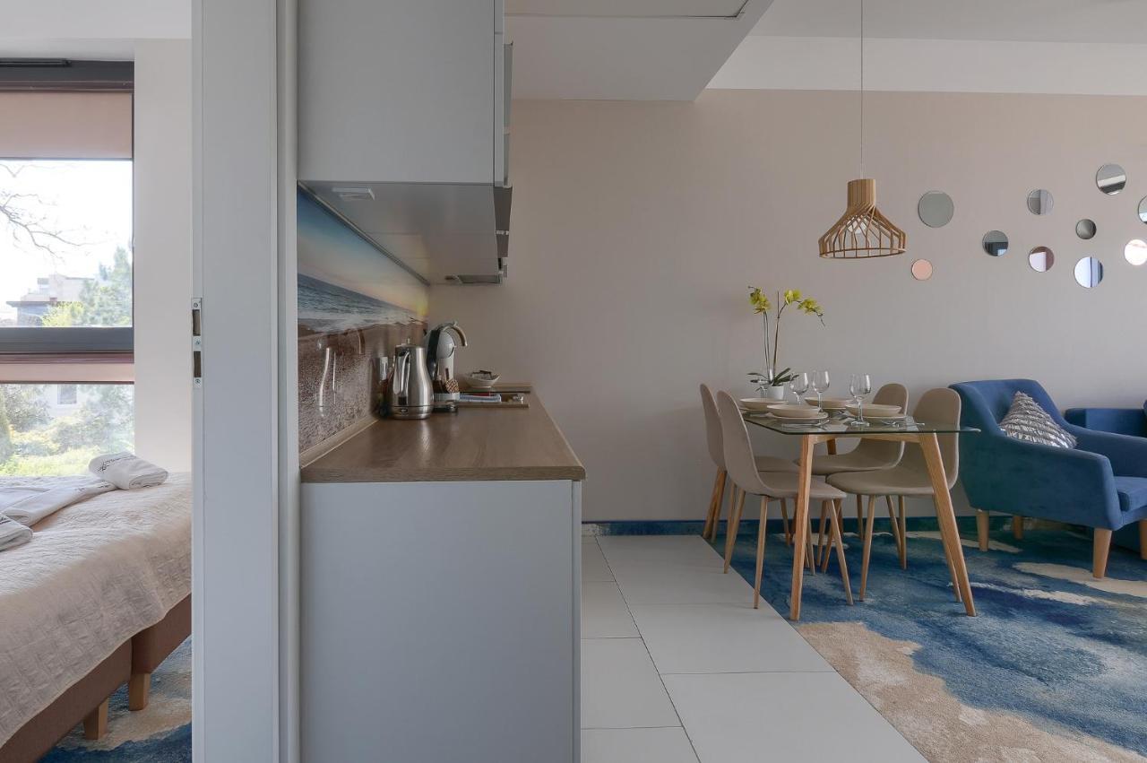 Apartament Z Widokiem Na Morze - Nadmorski Luksus Apartamenty Ustronie Morskie Esterno foto